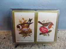 Vintage Playing Cards - David Andrews - Wild birds-Patrician Art-2 decks & Case
