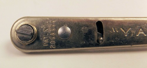 Destornillador de hoja plana de trinquete reversible vintage Stanley "YANKEE" 3400 - Imagen 7 de 9