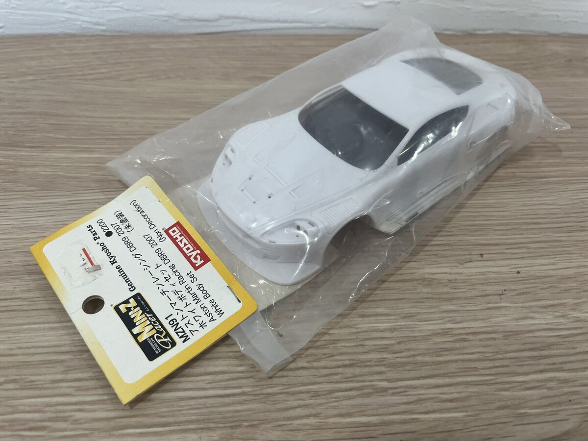 希少稀な Racer MINI-Z Kyosho Rare Very Super OLD WHITE ASTON BODYSET ボディ