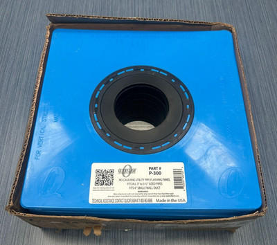 Box of 24 Quickflash No Caulking Utility Pipe Flashing Panel Fits  3''-3 1/2''