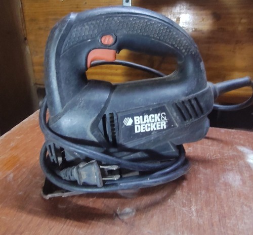 Black + Decker 1/4 Sheet Palm Sander Black & Decker Single Speed Jigsaw Lot Gwc - Picture 2 of 9