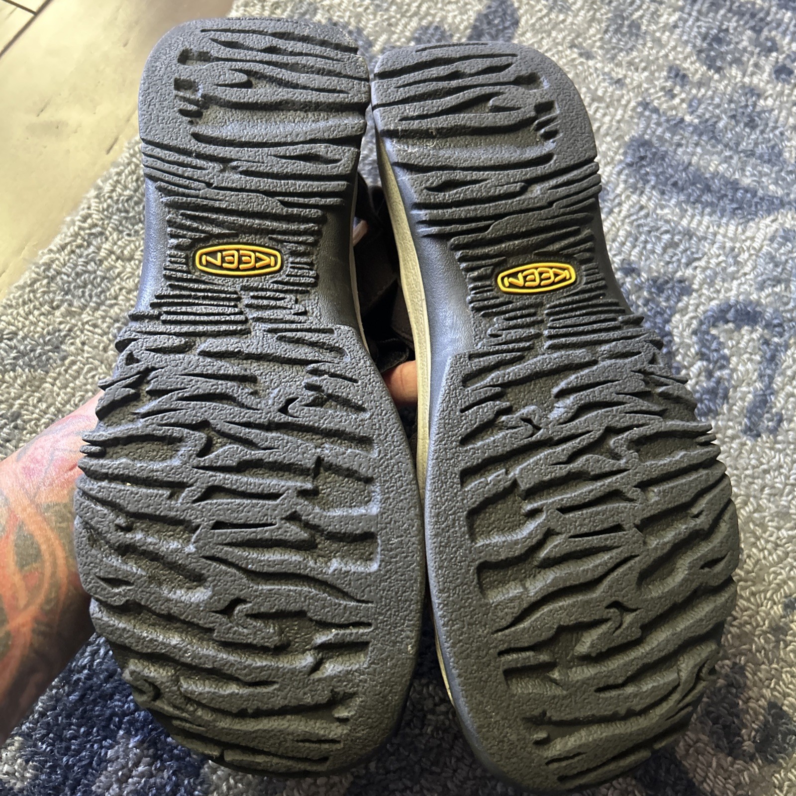 Sandali Keen Rose donna taglia 10 5 neri outdoor escursionismo punta chiusa impermeabili