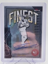 2025-26 Topps Finest - Finest Autographs - Clint Capela #FAU-CC - Hawks - Rare