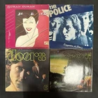 Pop Rock 8 x Vinyl Record LP Job Lot Duran Duran The Police Doors Fleetwood Mac