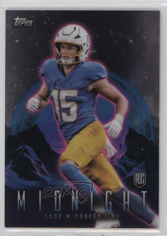 2024 Topps Midnight Ladd McConkey #52 Rookie RC 16wc