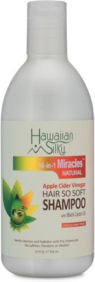 Hawaiian Silky 14 in 1 Miracles Apple Cider Vinegar Hair So Soft Shampoo 355ml