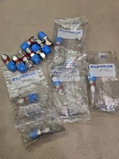 SUPERLOK SMC-4-4N-S316 1/4 Tube x 1/4 MNPT 316 SS Male Connector Fittings Lot 13