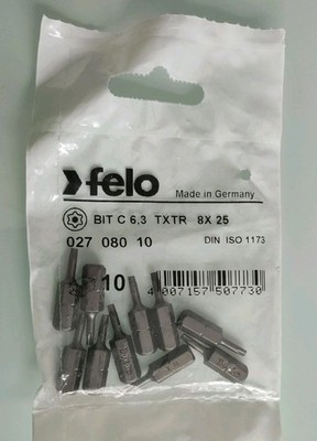 Bits Torx T8 x 25 , S2-Stahl , Stückpreis 2,20 Torxbit , Schraubendreher T8