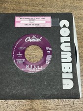 HEART "All I wanna Do is make Love to You" Capital #44507~ w/ sleeve & jukbox La