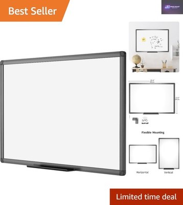 Magnetisches trocken abwischbares Whiteboard in Profiqualität 90x60 cm für Zuhause & Büro