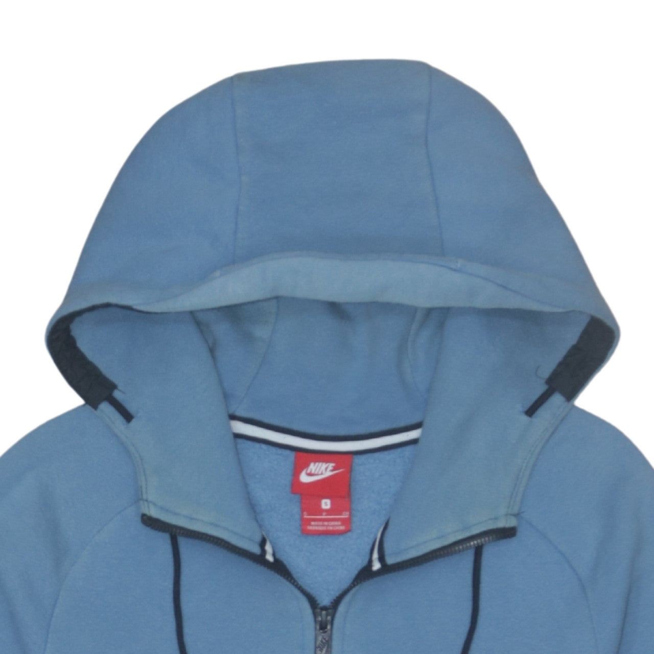 Nike Blue Hoodie Mens S image 3