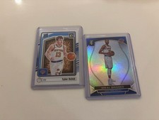 Optic Rated Rookie Tyler Kolek RC + Totally Certified - Mikal Bridges Knicks