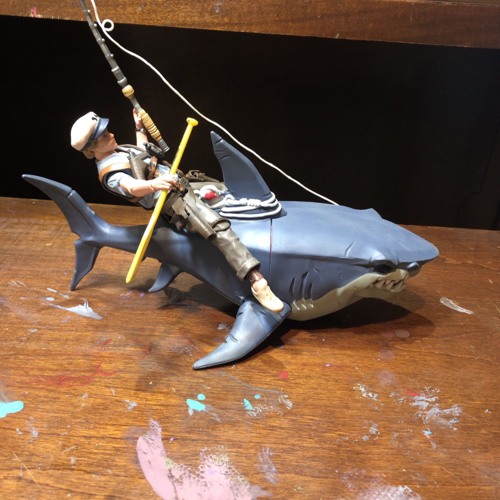 Star Wars Black Series Lot Sailor Luke Oceanwalker and Jawas Shark