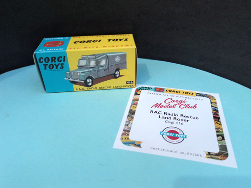 CORGI MODEL CLUB REISSUE