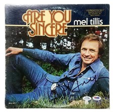 Mel Tillis Signed Autographed Album Record LP ACOA