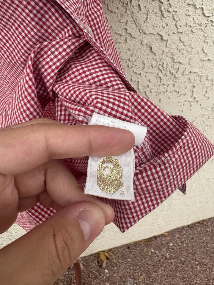 Bape Button Up - Image 4 of 4