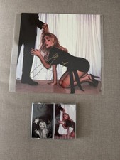Sabrina Carpenter Man's Best Friend Alt Cassette VINYL SIZED SIGNED CARD PROOF