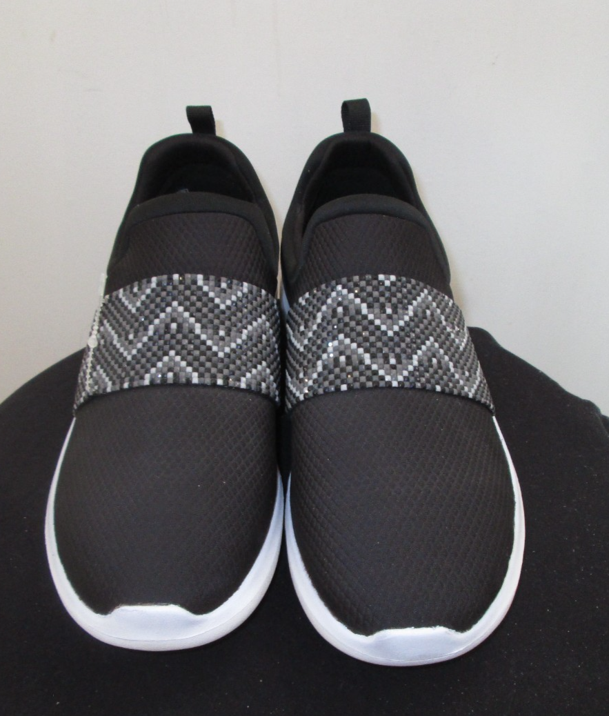 Clarks Cloudsteppers Cushion Soft Slip On Shoes Black Women's 10