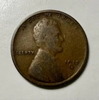 1915 D Lincoln Wheat Cent, Semi-Key Date, Circulated With VF Details, $20 Value