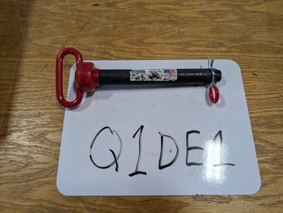 Wilson Large Red Handle Hitch Pin LRP18 1'' 7-1/2 L Grade 5 (Q1DE1)