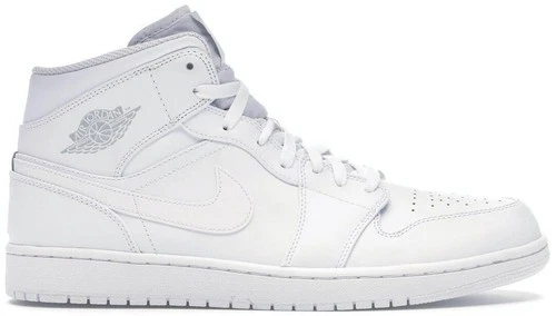 Jordan 1 Retro Mid White Pure Platinum