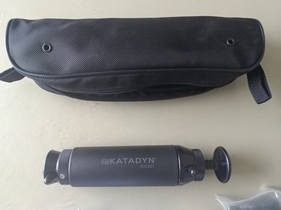 Katadyn 8020425 Pocket Water Filter - Black/W carbon filter
