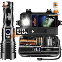 LED Taschenlampe Aufladbar 500000 Lumen Taktisch Wasserdicht FüR Outdoor Camping