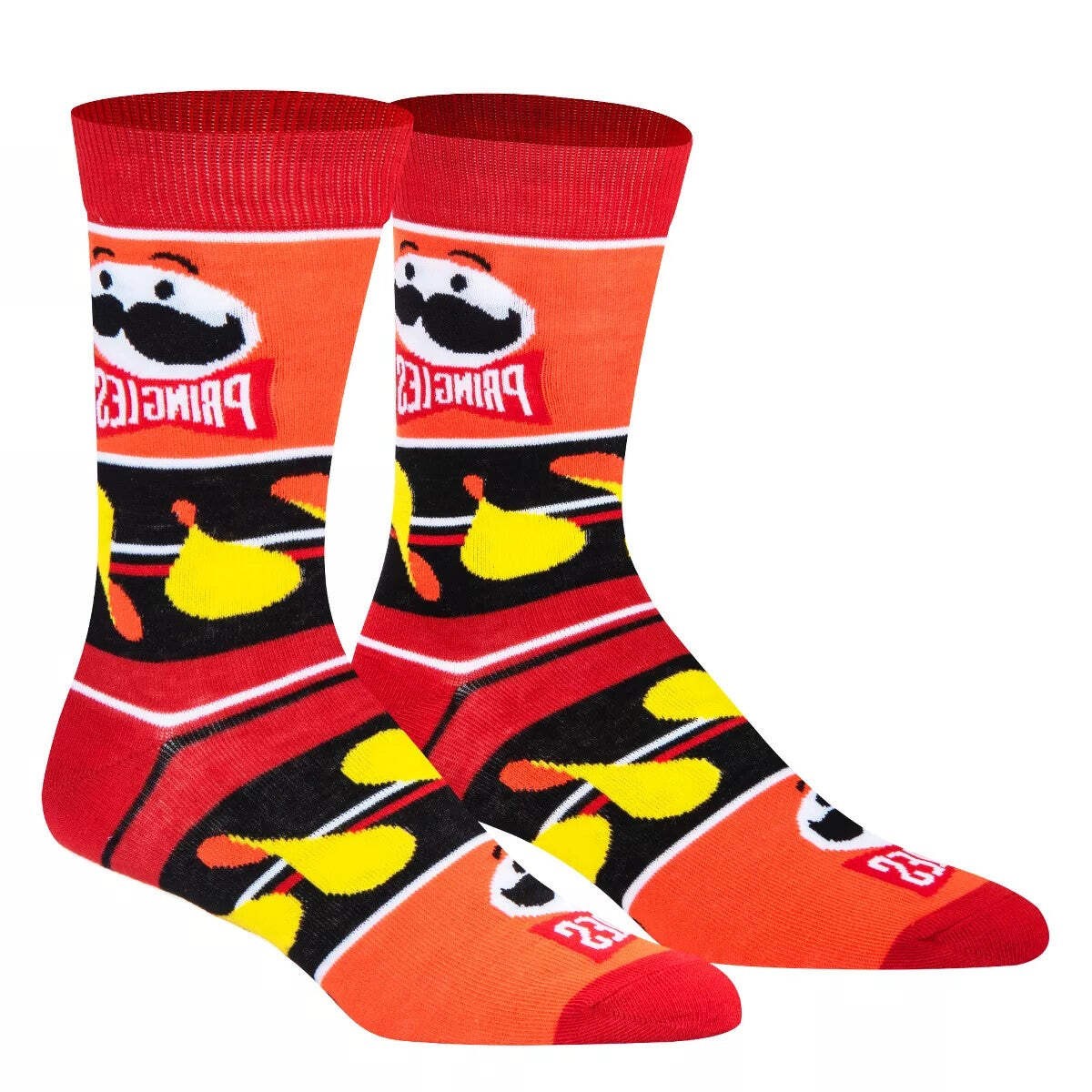 Crazy Socks Pringles & Kraft Mac Cheese Crew Socks 2 Pack Fun Unisex Large image 3