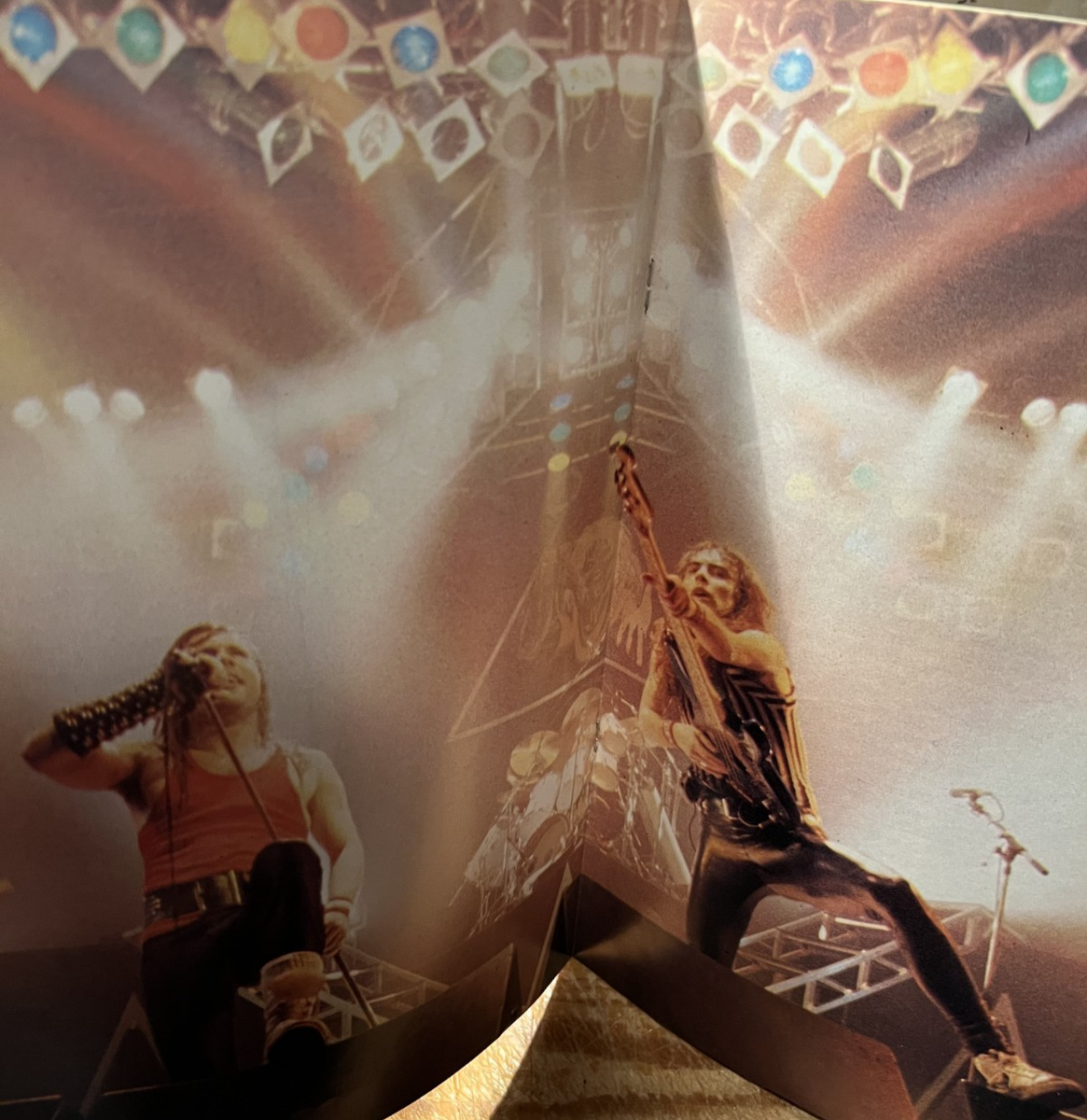 IRON MAIDEN 1983 USA/Canada World Piece Tour Concert Program Tour