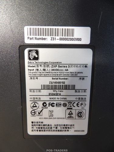 Zebra ZXP Series 3 Card Printer Z31-00000200EM00 - 5969 CARDS / MECHANICAL ERROR - Afbeelding 7 van 7