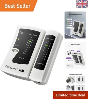 Multifunktionaler GJ468 Ethernet Kabeltester für genaue LAN- und Telefontests