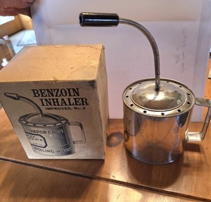 Vintage Medical Device- Benzoin Inhaler