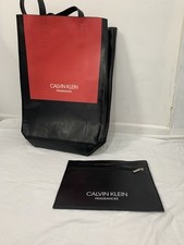 Borse donna Calvin Klein Fragrance - grandi e piccole - rosso nero tote shopping