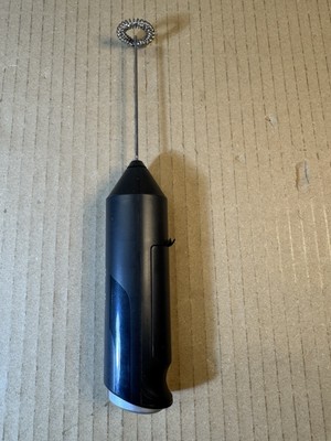 Hand-Milchaufschäumer - Elektrischer Schneebesen aus Edelstahl - Tragbar Akkubetrieb