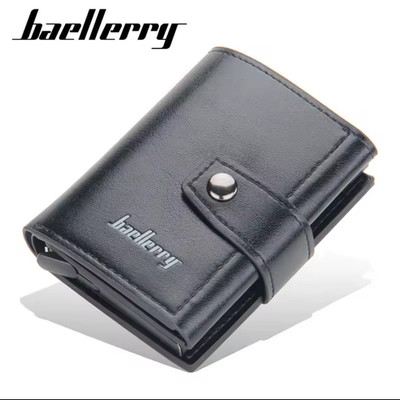 Geldbörse aus PU-Leder mit Kartenfach und RFID-Schutz-Baellerry
