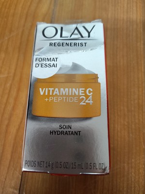 Olay Regenerist Vitamin C + Peptide 24 Face Cream - 0.5fl. oz