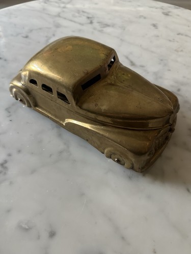 Betel Motor Car Antique Model Patent No 75086 Vintage Brass Collectible Model BM