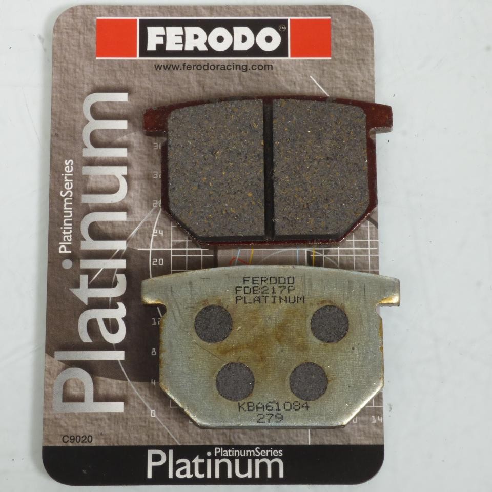 Plaquette de frein Ferodo pour Suzuki GS 1000 E 1980 avant