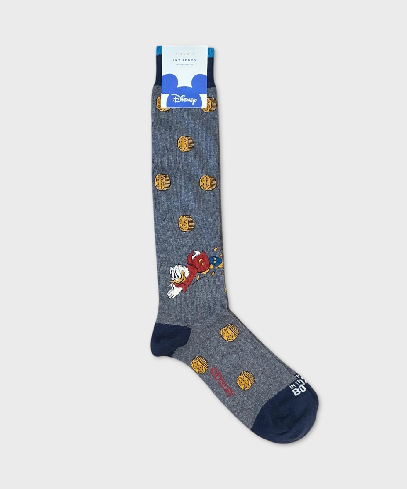 В коробке lange Baumwollsocken Onkel Доллар Дагоберта grau FW2400252 6390₽