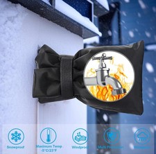 3Pack Outdoor Faucet Covers for Winter - Pro 6.6" W x 8.3" H Outdoor Water Fauce