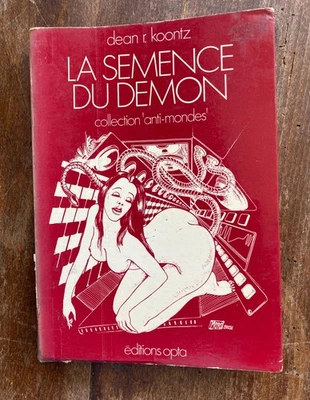 La semence du démon, Dean R. Koontz, collection anti-mondes - Opta 1974 - Photo 1/4