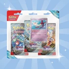 Pokemon Stellar Crown 3 Blister English - 3 Booster Packs, Promo Card & Code