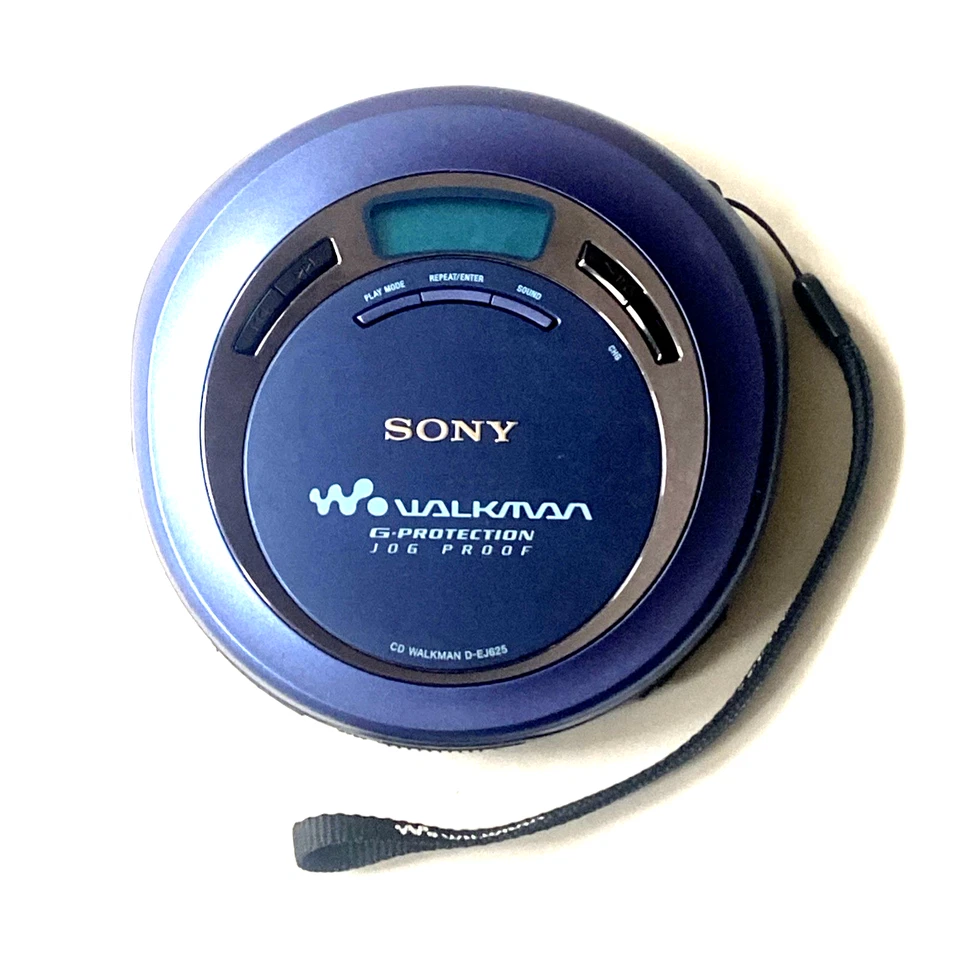 Sony Walkman D-EJ625 Tragbarer CD Player Jog Proof G Schutz