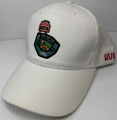Wrigley Field Home of Chicago Cubs Cap Hum Billy Billy Strap Back Hat White