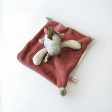 Doudou Paris Couleurs Savane Soft Plush Giraffe Security Blanket Lovey