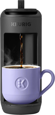 K-Mini Mate Single Serve K-Cup Pod Coffee Maker, Brews up to 12 Oz Cup, Compact