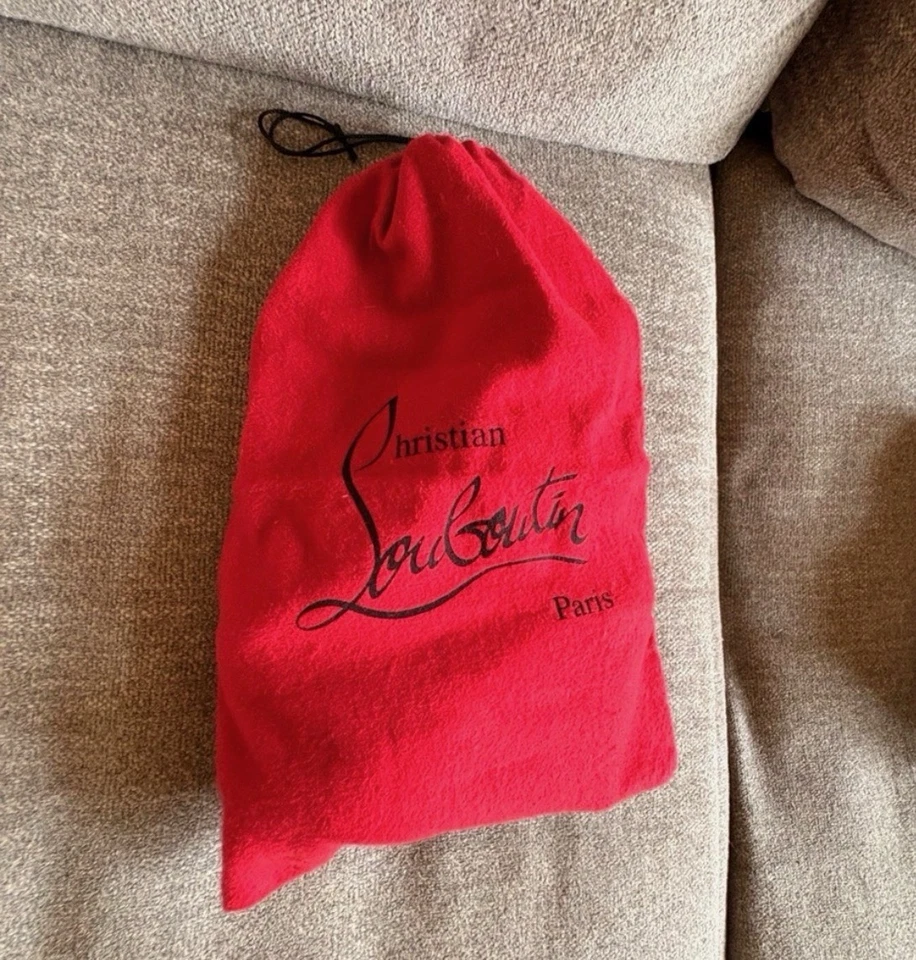 Zapatos de tacón Louis Vuitton rojos para mujer talla 5,5 ¡con bolsa antipolvo y caja! Foto 2 de 4