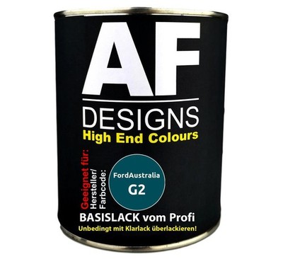 1L Autolack für FordAustralia G2 Alpine Green Perl  Autolack Spritzfertig