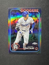 2024 Topps Chrome Shohei Ohtani Refractor #1 Los Angeles Dodgers