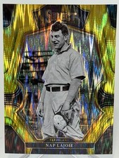 NAP LAJOIE CLEVELAND NAPS 2023 PANINI SELECT #192 GOLD FLASH PRIZM /10 HOF